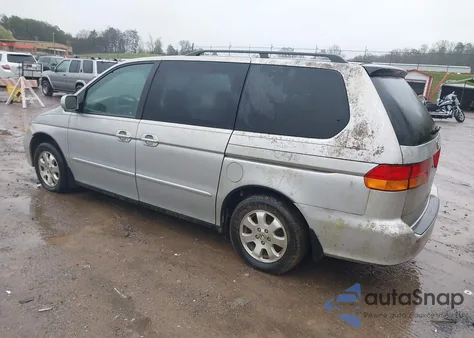 2002 Honda Odyssey Ex-L z USA, uszkodzony, nr VIN 2HKRL189X2H568978